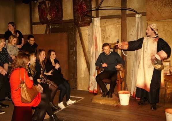 London Dungeons Shared Christmas Party Venue