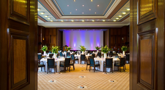 Dinner layout in the Nuffiled Room Rooms on Regent’s Park Venue Hire NW1