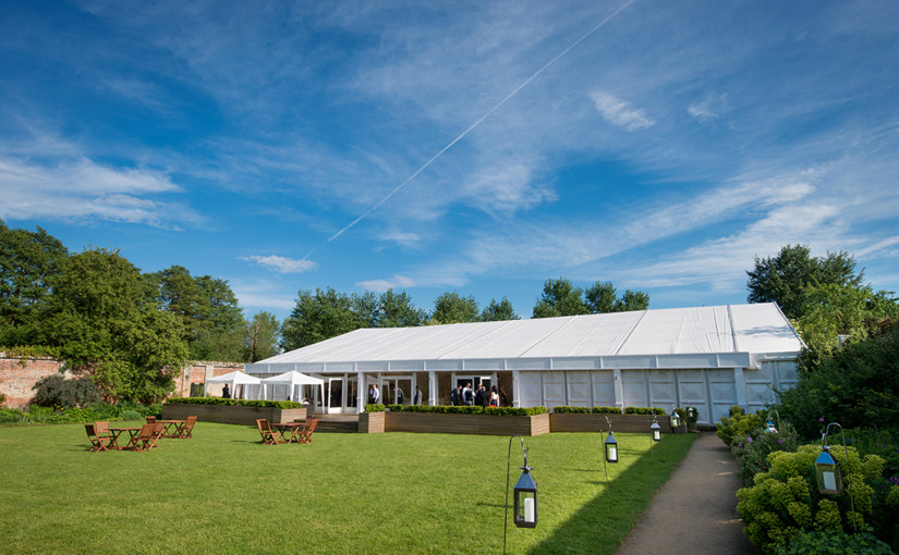 Conservatory at Painshill Summer Party KT11, large marque and lawn perfect for summer parties