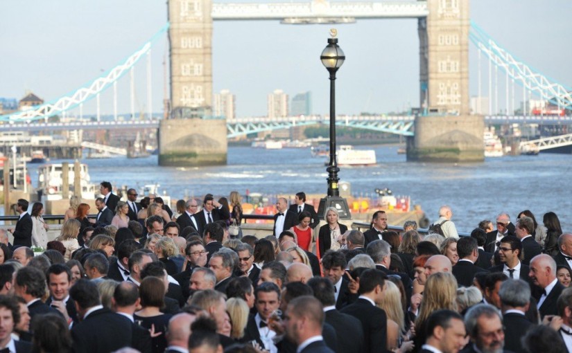Old Billingsgate Summer Party Venue EC3, outside event space with stunning views of the Thames