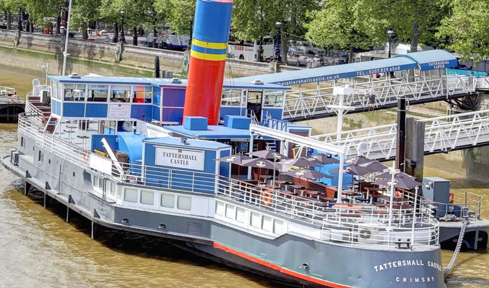 Tattershall Castle River Boat Summer Party SW1