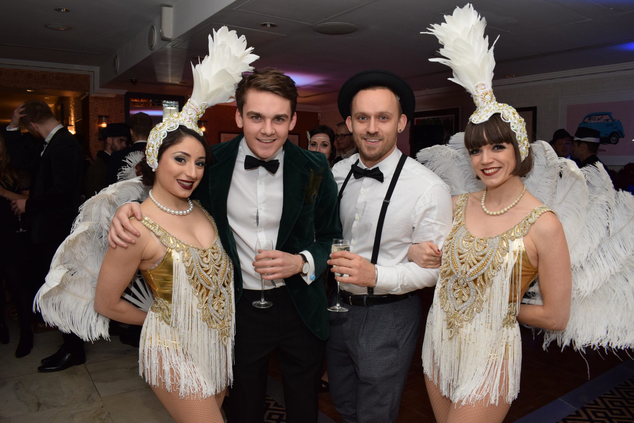 Great Gatsby Shared Christmas Party